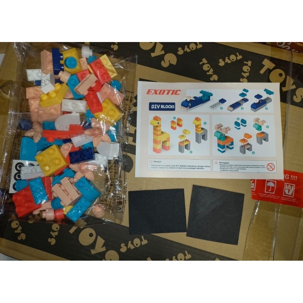 lego mainan exotic set meja kursi lego 80 pcs type ET 9881