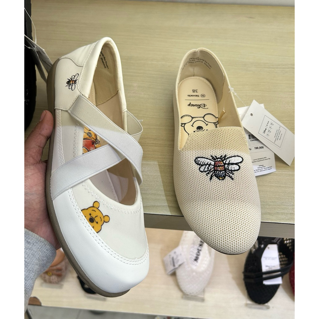 DISNEY NEVADA Sepatu flat ballerina wanita 36-40