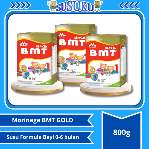Morinaga BMT GOLD  Susu Formula Bayi 0-6 bulan 800gr