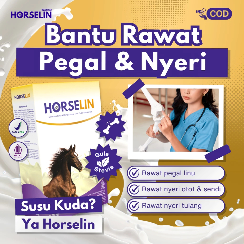 Susu Kuda Untuk Nyeri Akut Sendi Tulang Otot Saraf | Susu Kuda Sumbawa untuk Kesehatan Tulang-Sendi