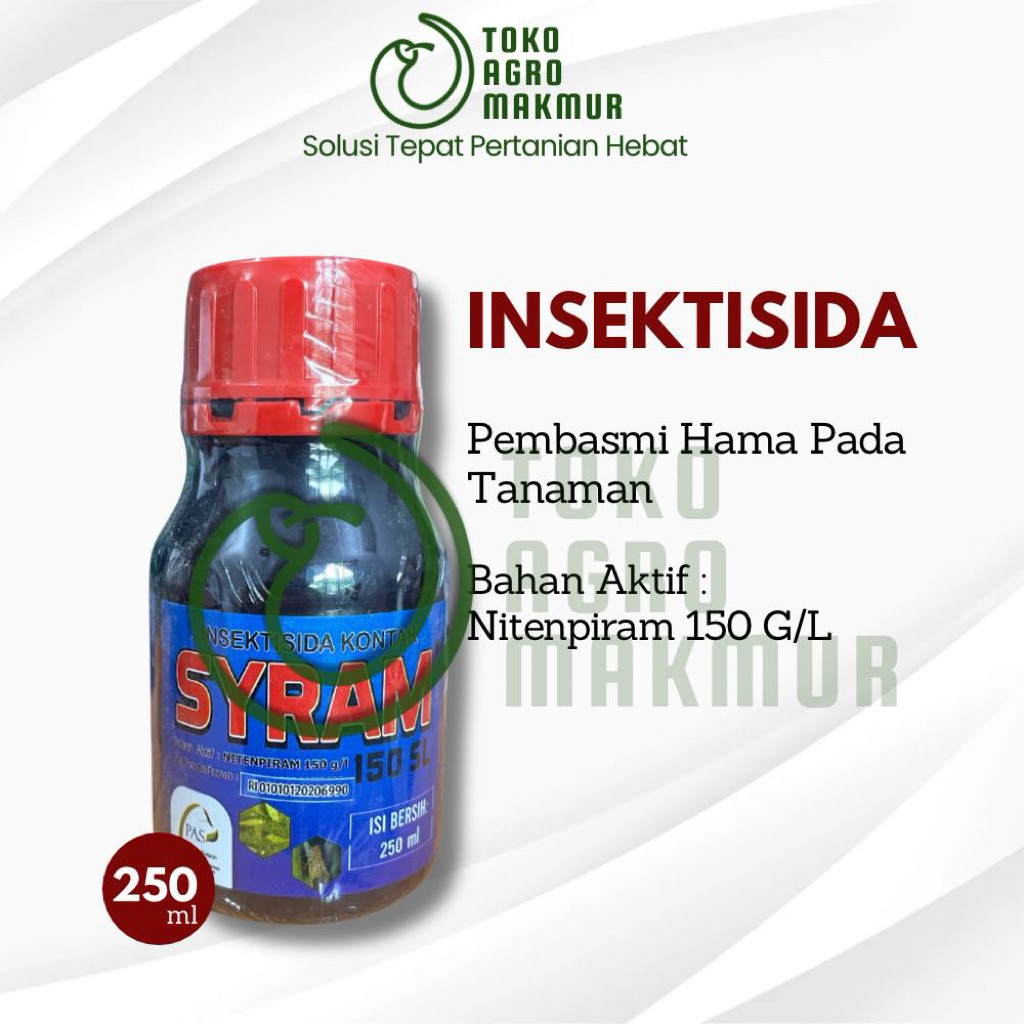 SYRAM INSEKTISIDA BAHAN AKTIF NITENPIRAM 150 g/l 250 ml