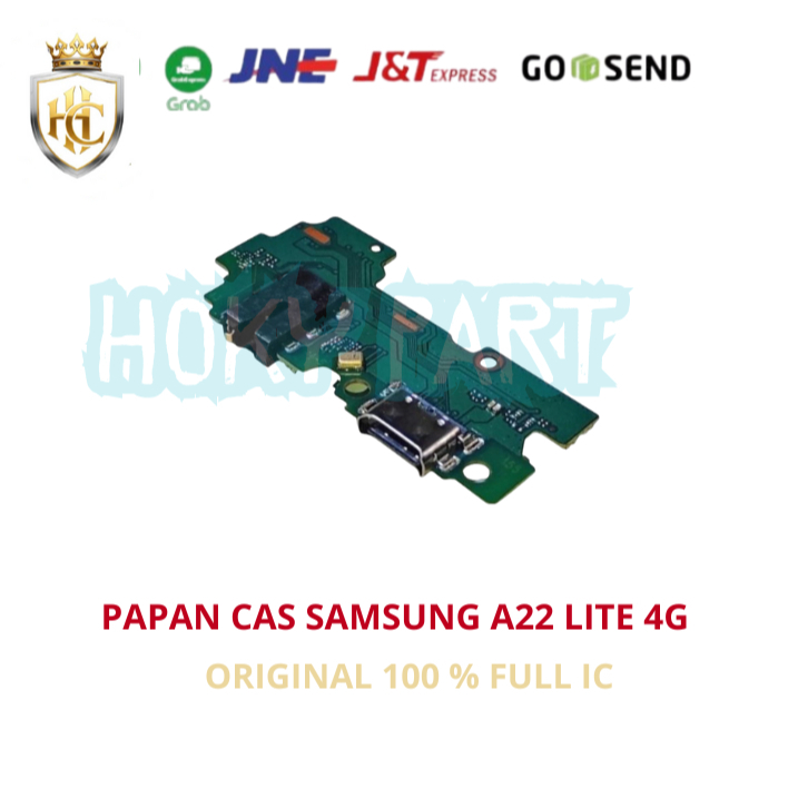 PAPAN CAS CHARGER SAMSUNG A22 5G / A22 4G LTE ORIGINAL