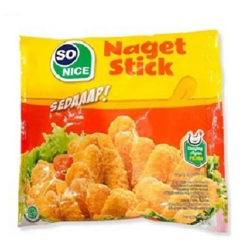 Nugget Stick Ayam So Nice 500 gr (Frozen Food)