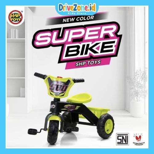 DriveZone.id Mainan Anak Sepeda Roda Tiga Plastik Tebal SB 580 / FB 581 SHP toys Tricycle Murah