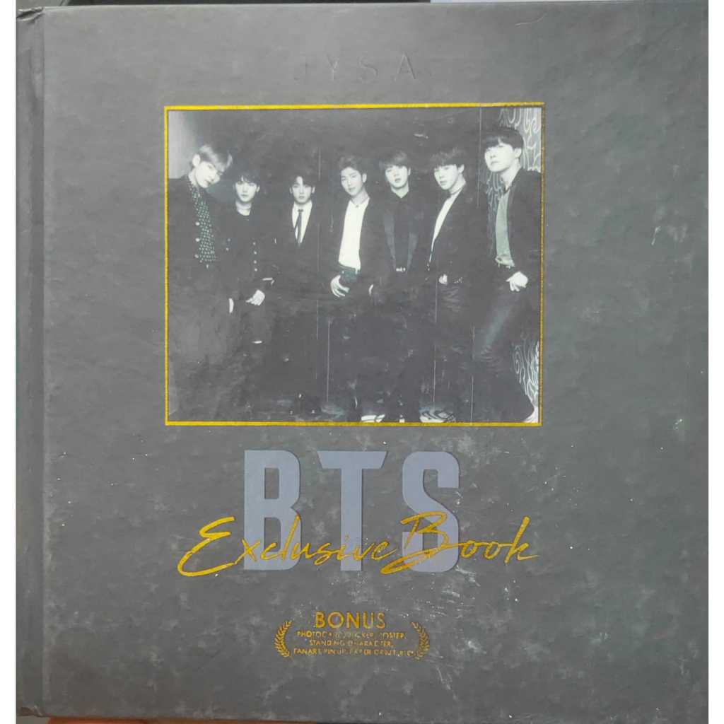 BUKU BTS EXCLUSIVE BOOK BEKAS