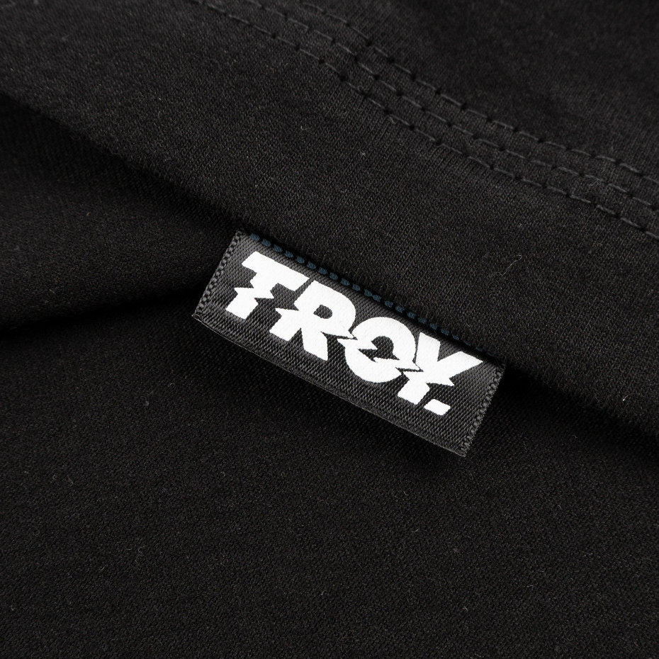Troy Company Double Sleeve Longsleeve Black Maroon Storm Hoot - Kaos Lengan Panjang Kaos Hitam Maroon DSD 3487