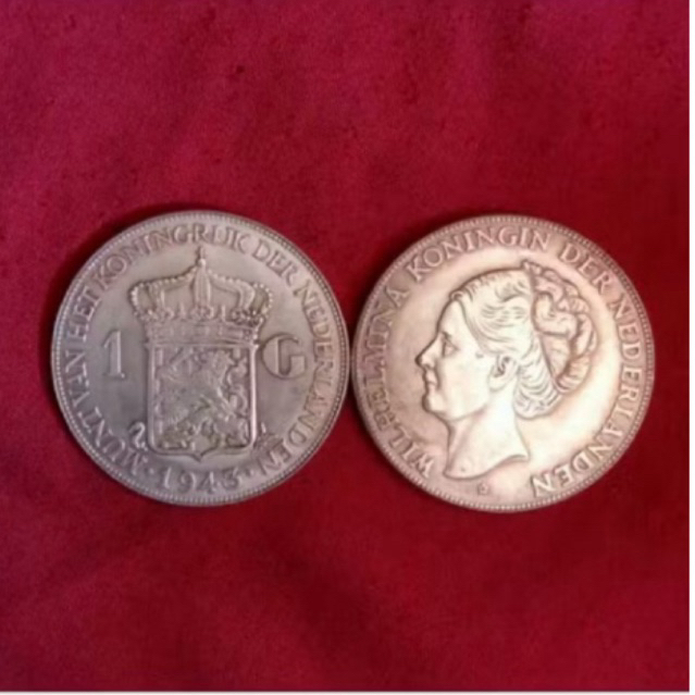 koin kuno perak netherlands belanda