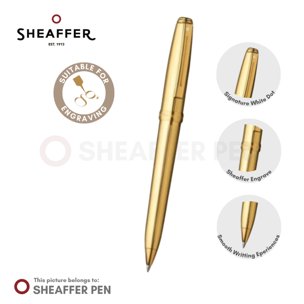 Sheaffer® Prelude Gold Plated Ballpoint