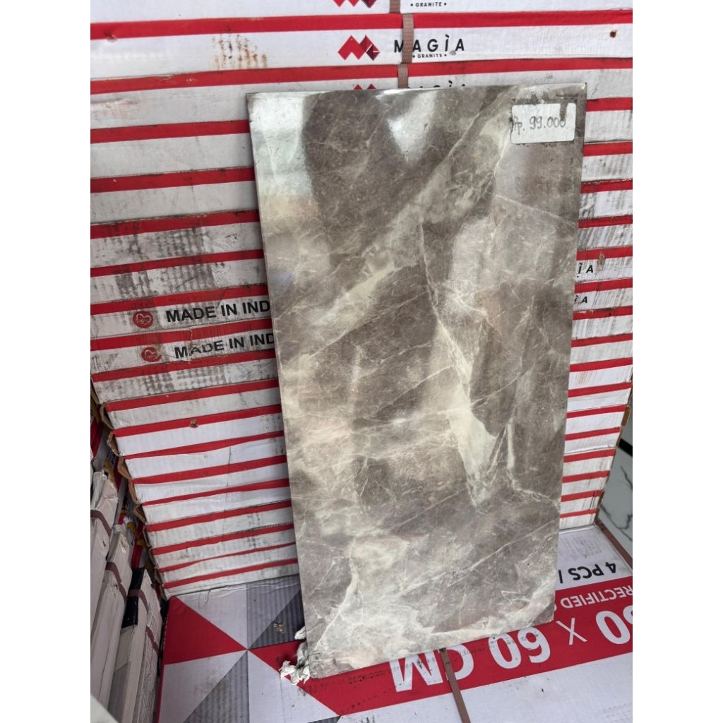 Keramik Dinding Motif Marmer 30x60 Marengo Grey