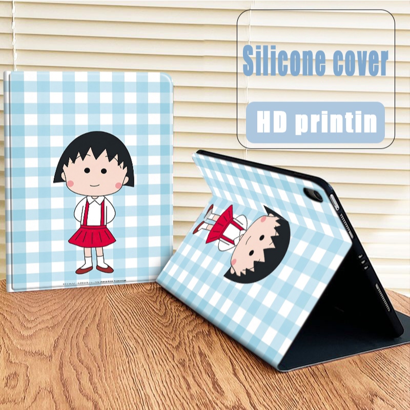 Chibi Maruko-chan Berdiri dengan Tangan di Belakang Punggung Case For Redmi Pad2 Pro 12.1" inch with