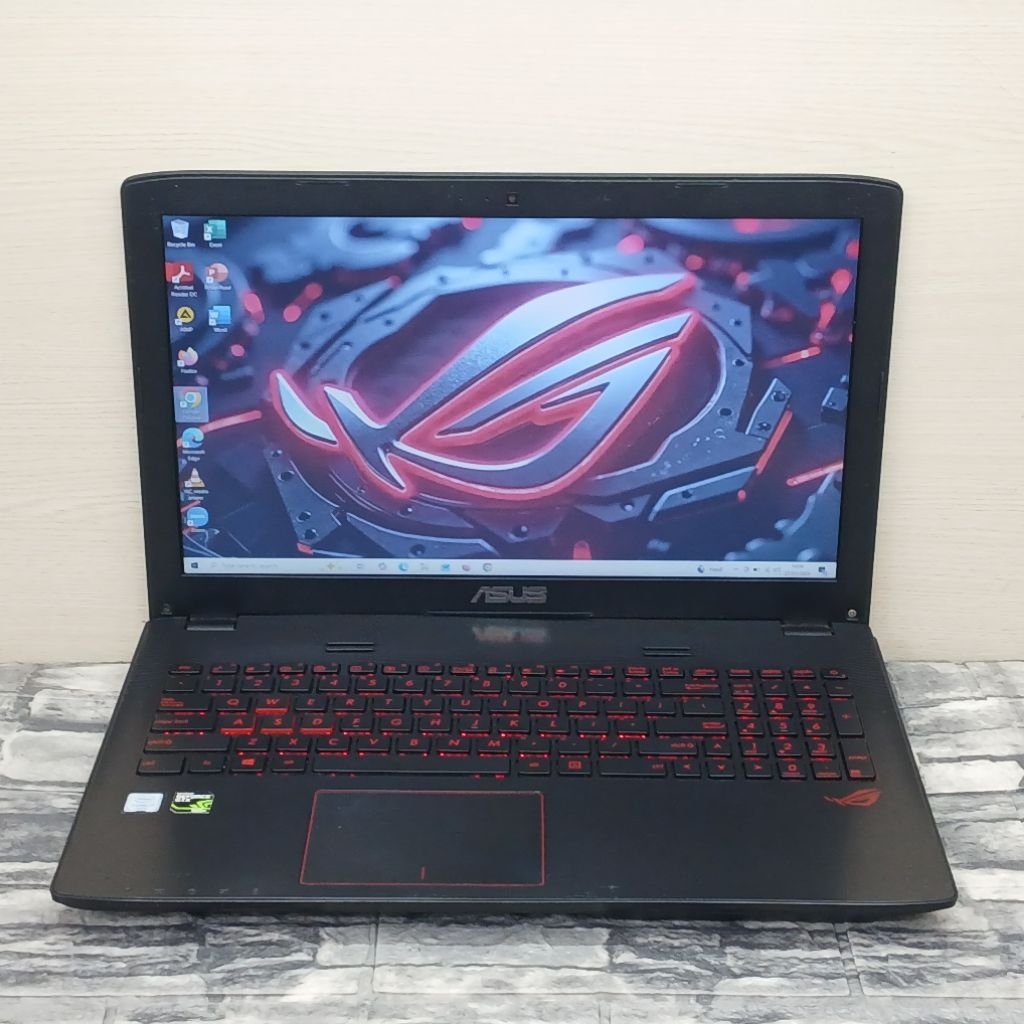 LAPTOP GAMING ASUS ROG GL552VX INTEL CORE I7-6700HQ 8GB SSD 256GB GTX 950M
