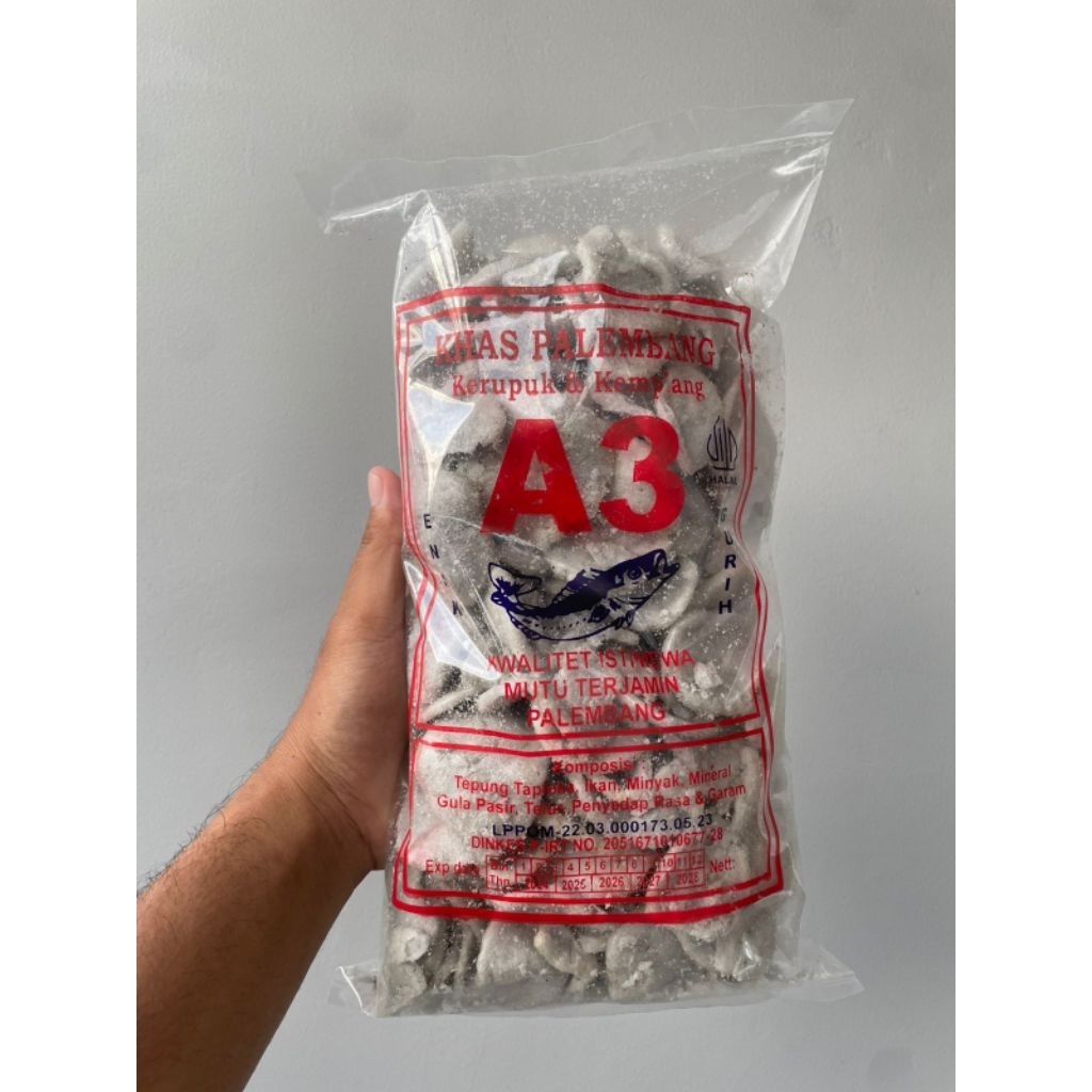 Kerupuk Palembang / Kemplang Ikan Tenggiri Palembang