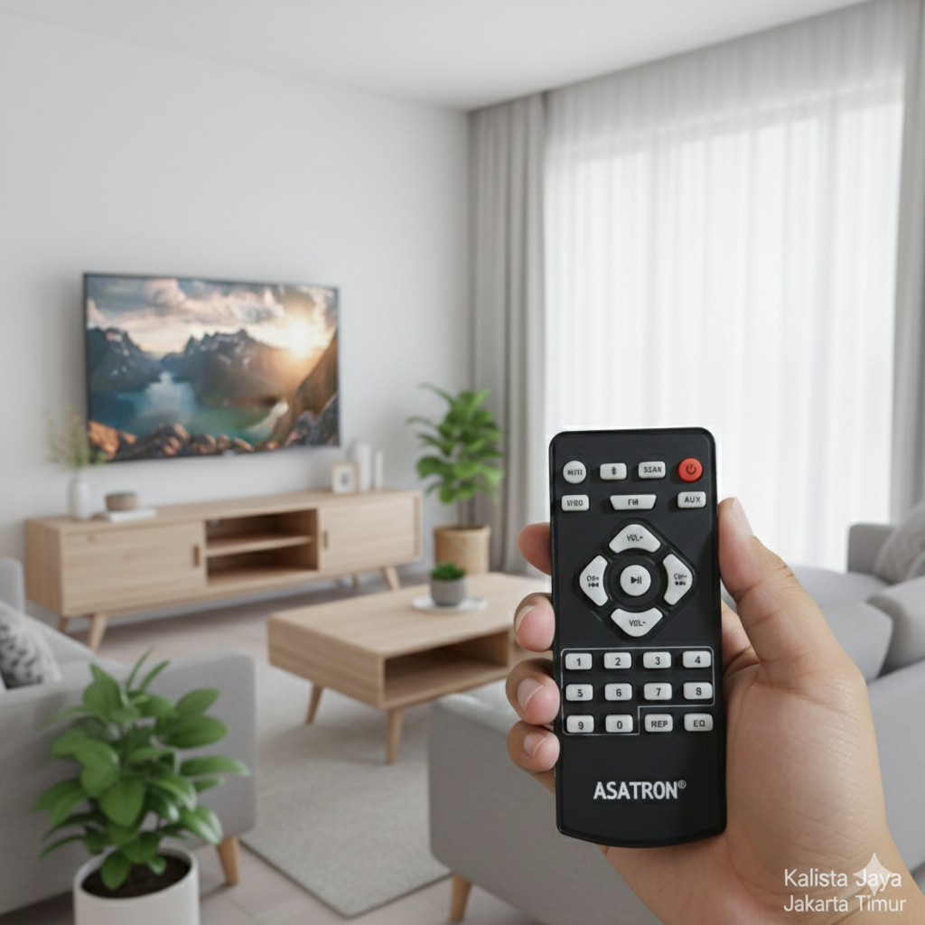 REMOTE REMOT DVD PLAYER ASATRON KODE 01 ORIGINAL ASLI