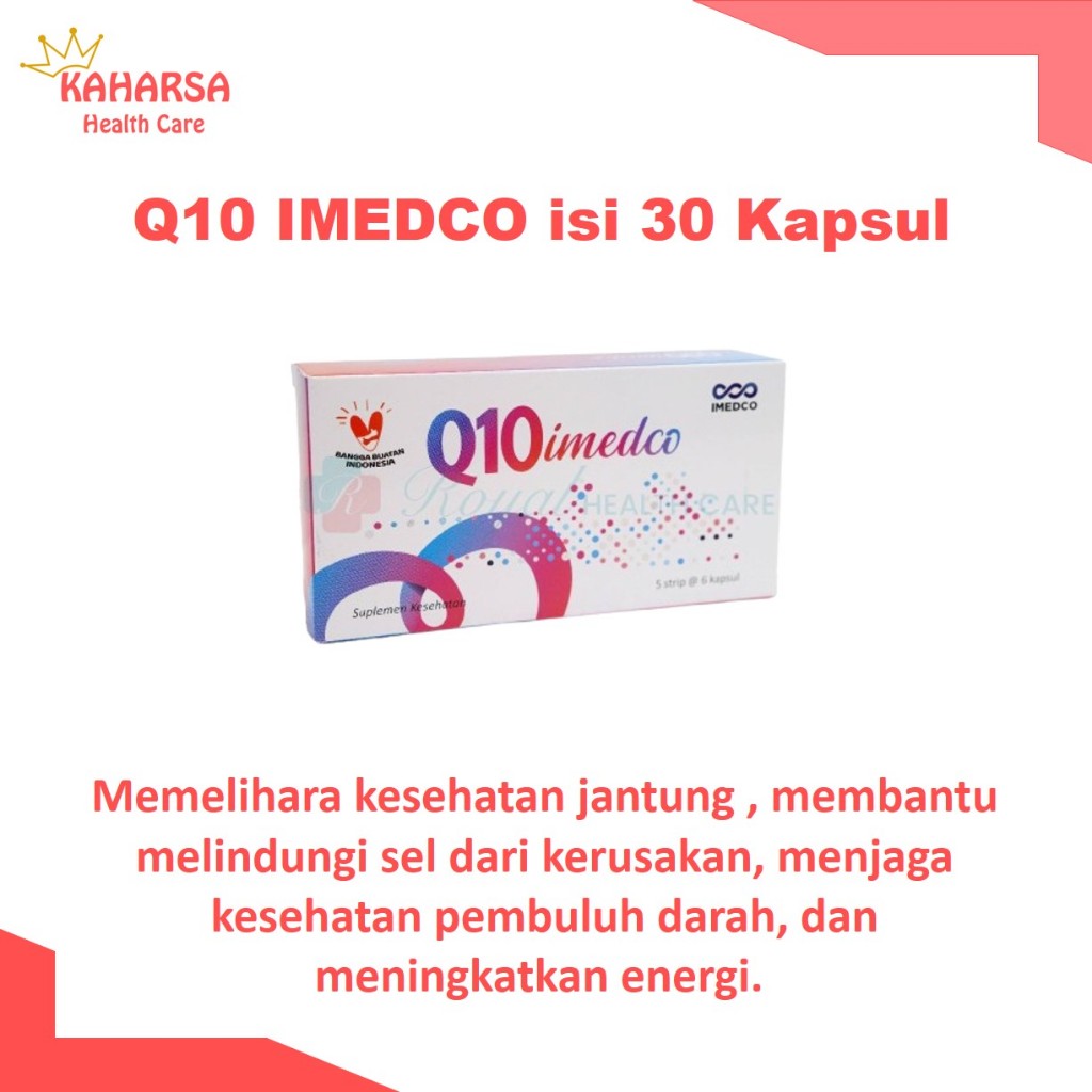 Q10 IMEDCO ISI 30 KAPSUL