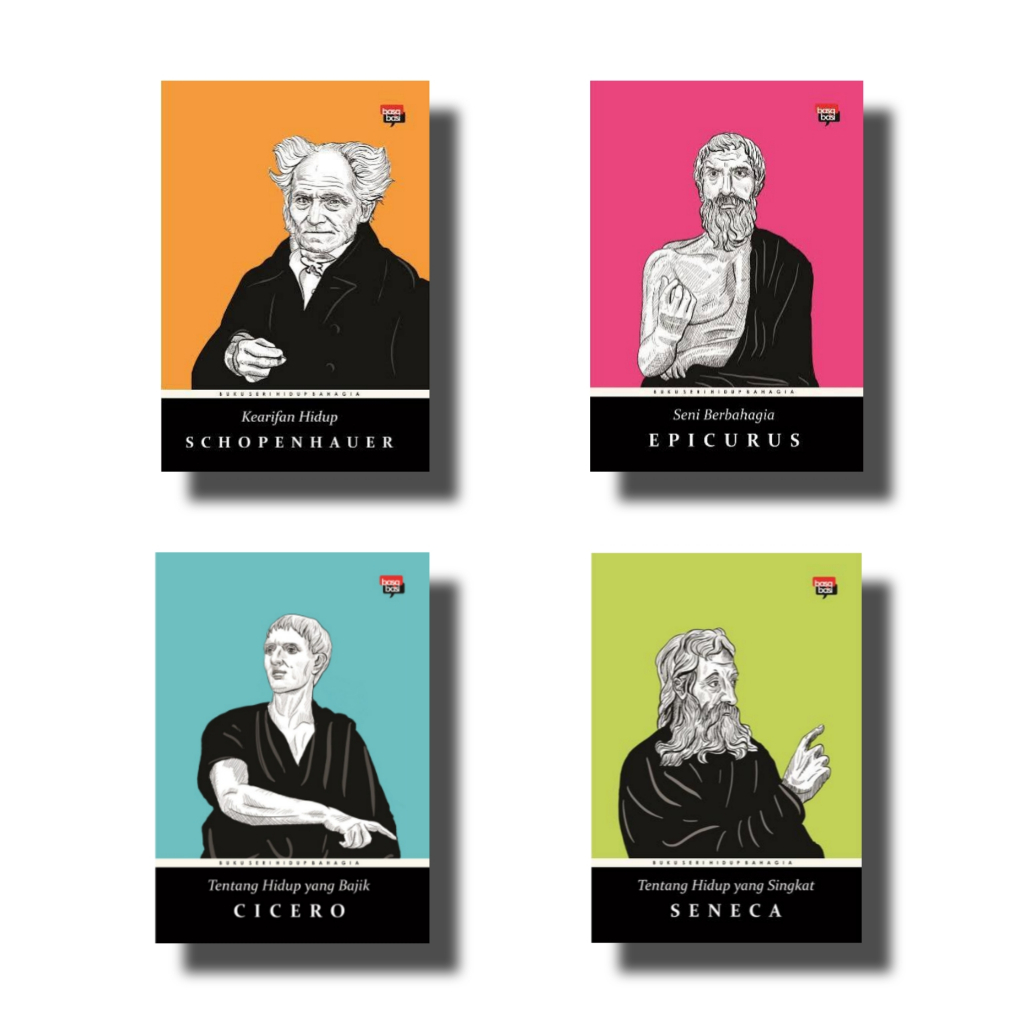 Buku Paket Tentang Hidup Yang Bijak+ Tentang Hidup Yang Singkat+ Kearifan Hidup+ Seni Berbahagia