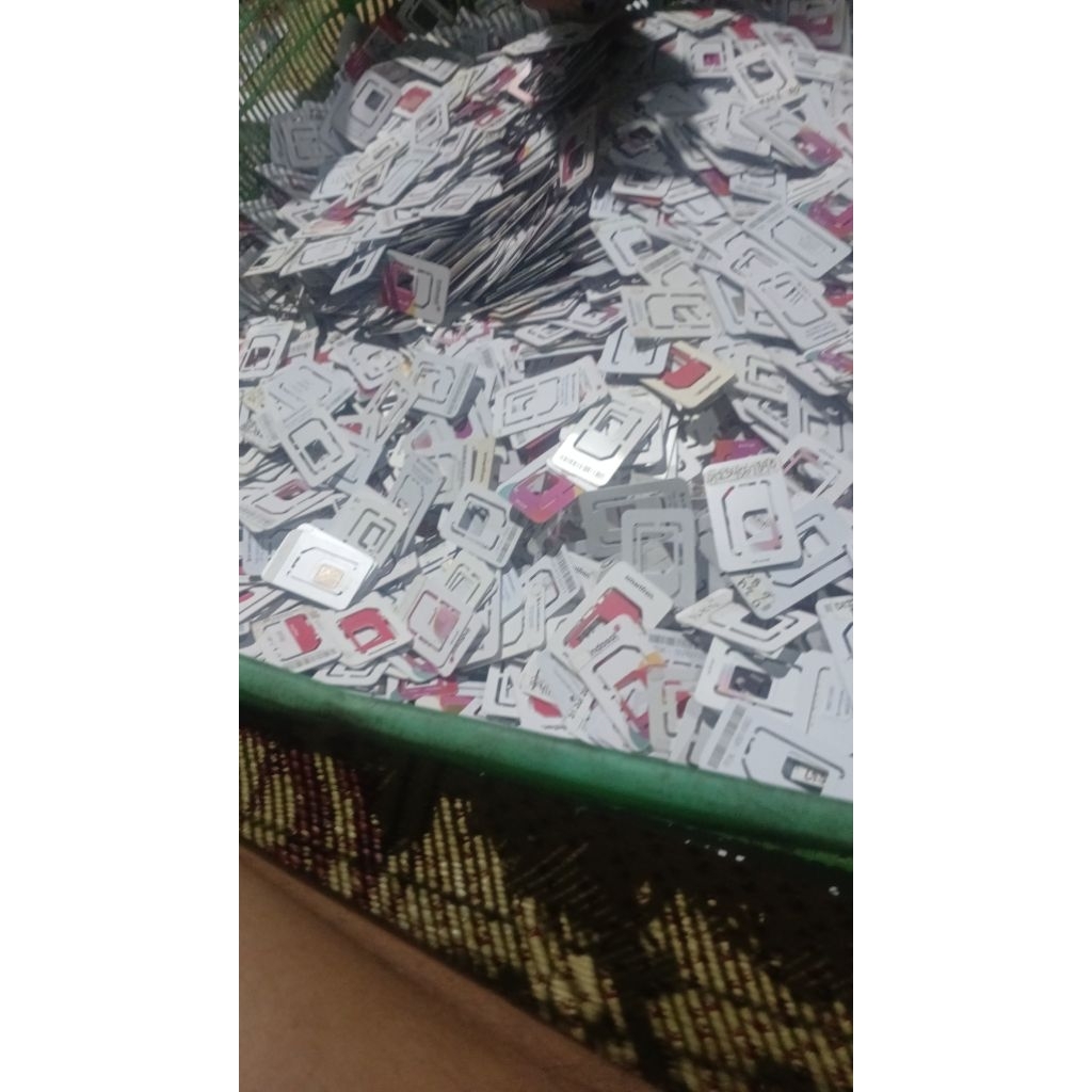 Sim card bekas /mati /kadaluarsa