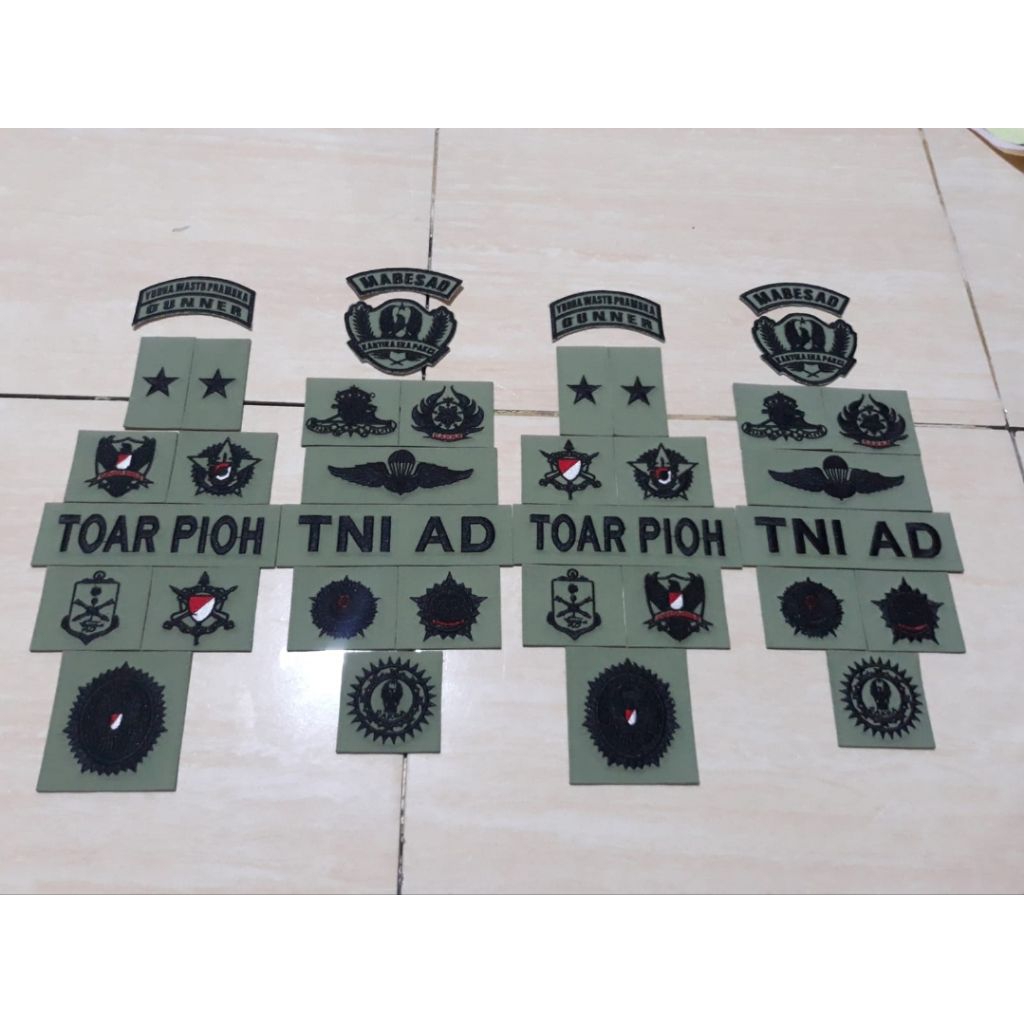 BRIVET PDL TNI, PDL SAGE Satuan Brevet TNI TERBARU TNI-AD-AL-AU