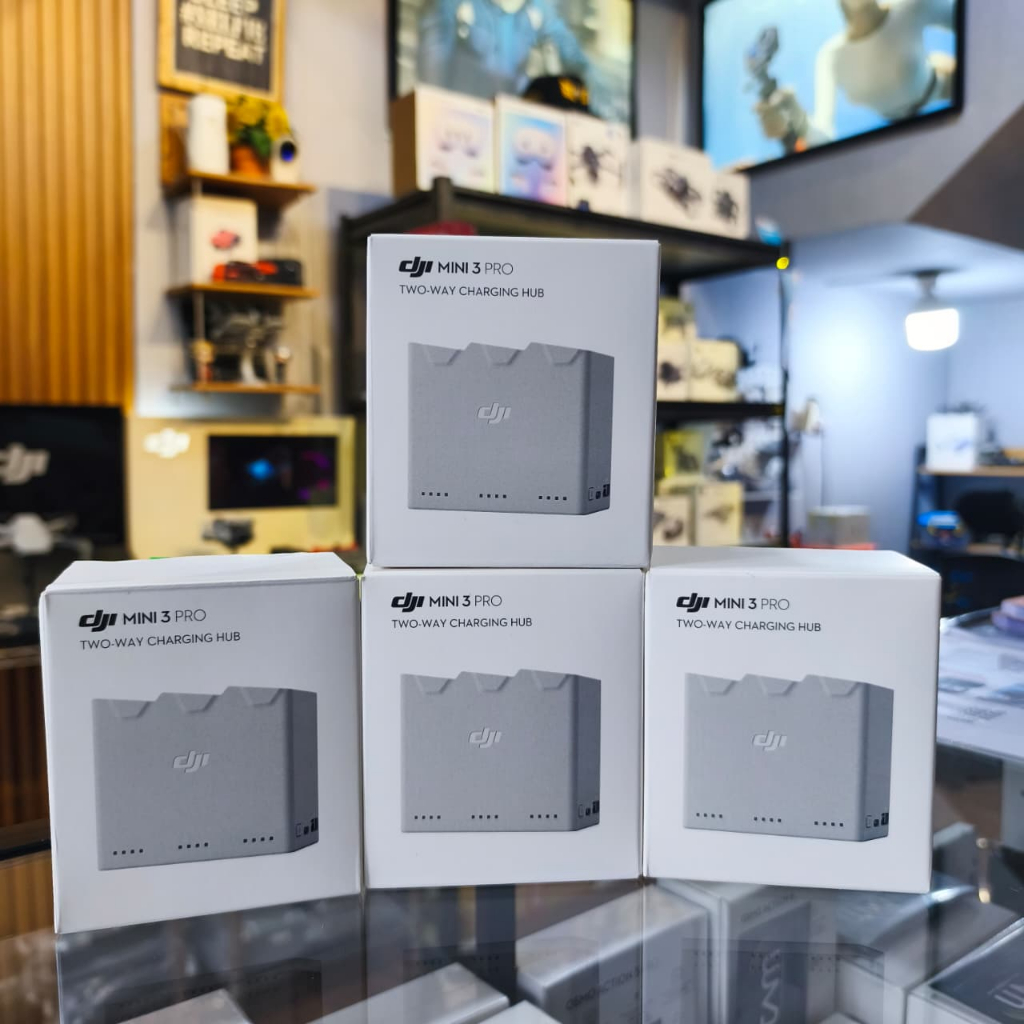 Charger Hub Original DJI Mini 3 / Mini 3 Pro / Mini 4 Pro 3 slot external charging hub