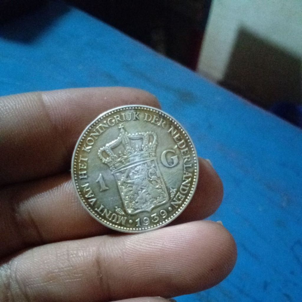 KOIN HELMINA 1 GULDEN