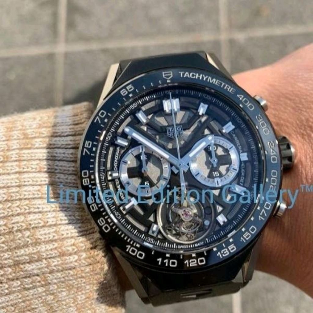 Tag Heuer Carrera Calibre Heuer 02T Tourbillon Automatic Chronograph + Modular 45 Luxury Kit