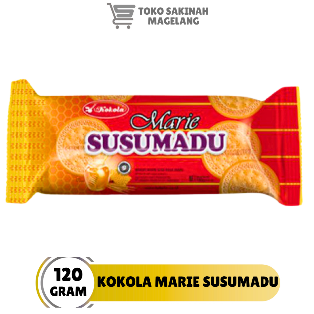 kokola marie susu madu 100g  barcode 8998389111221 snack biskuit