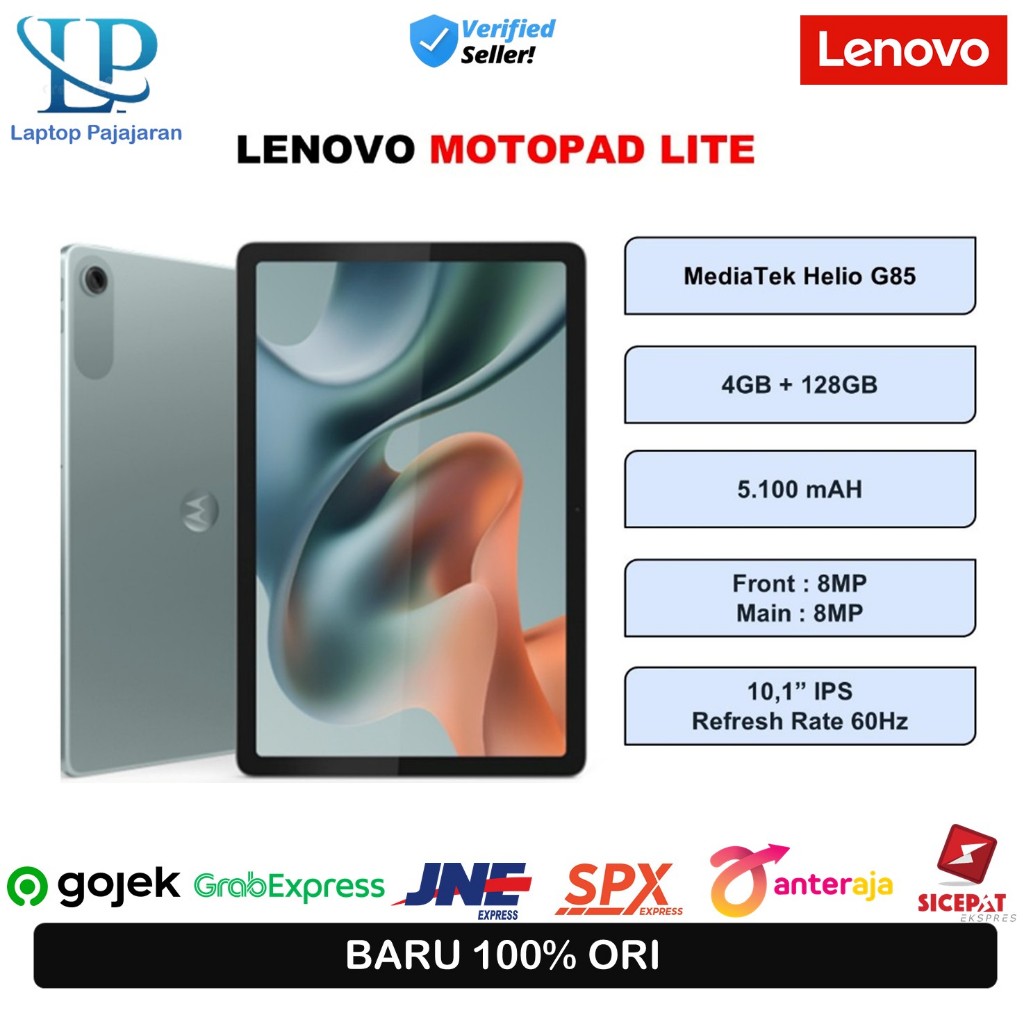 Tablet Lenovo Motopad Lite 10.1 4gb 128gb  +  Case