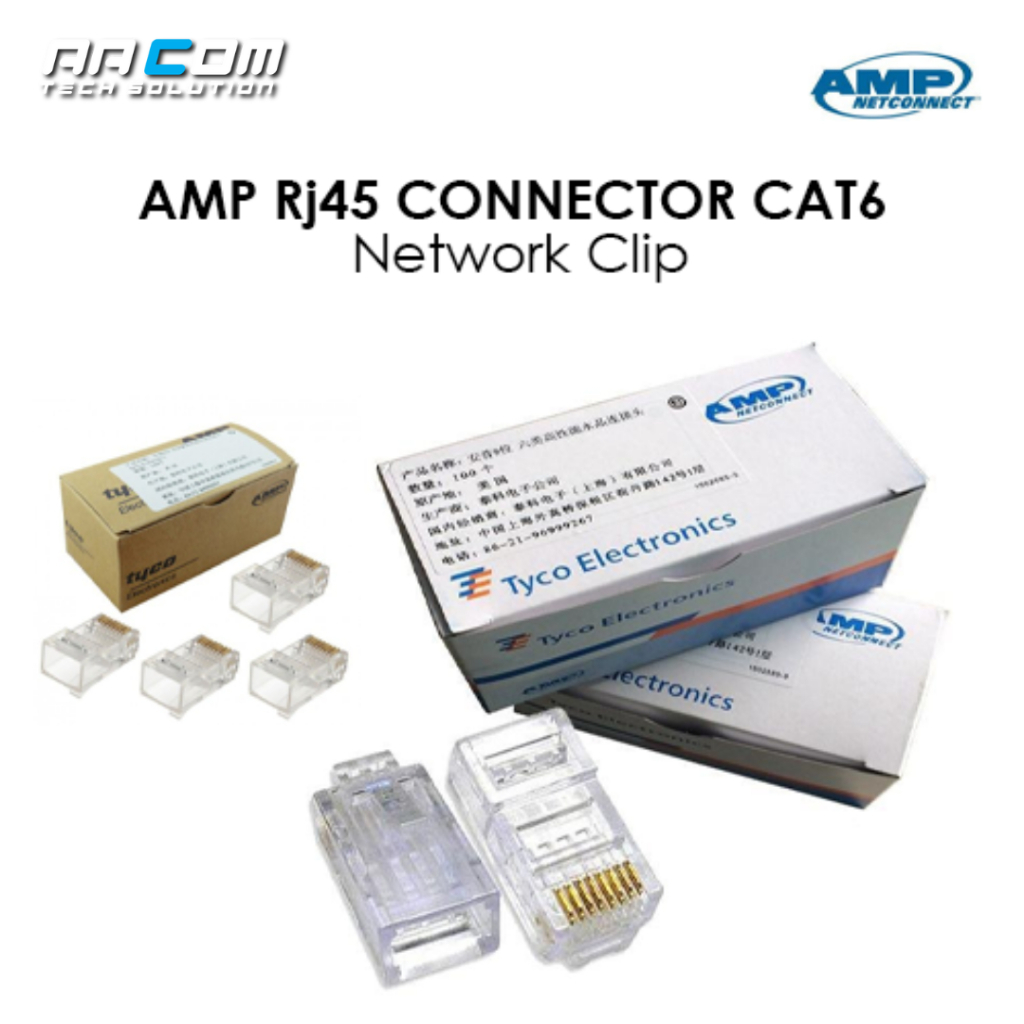 CONNECTOR RJ45 AMP BOX TYCO ELECTRONICS