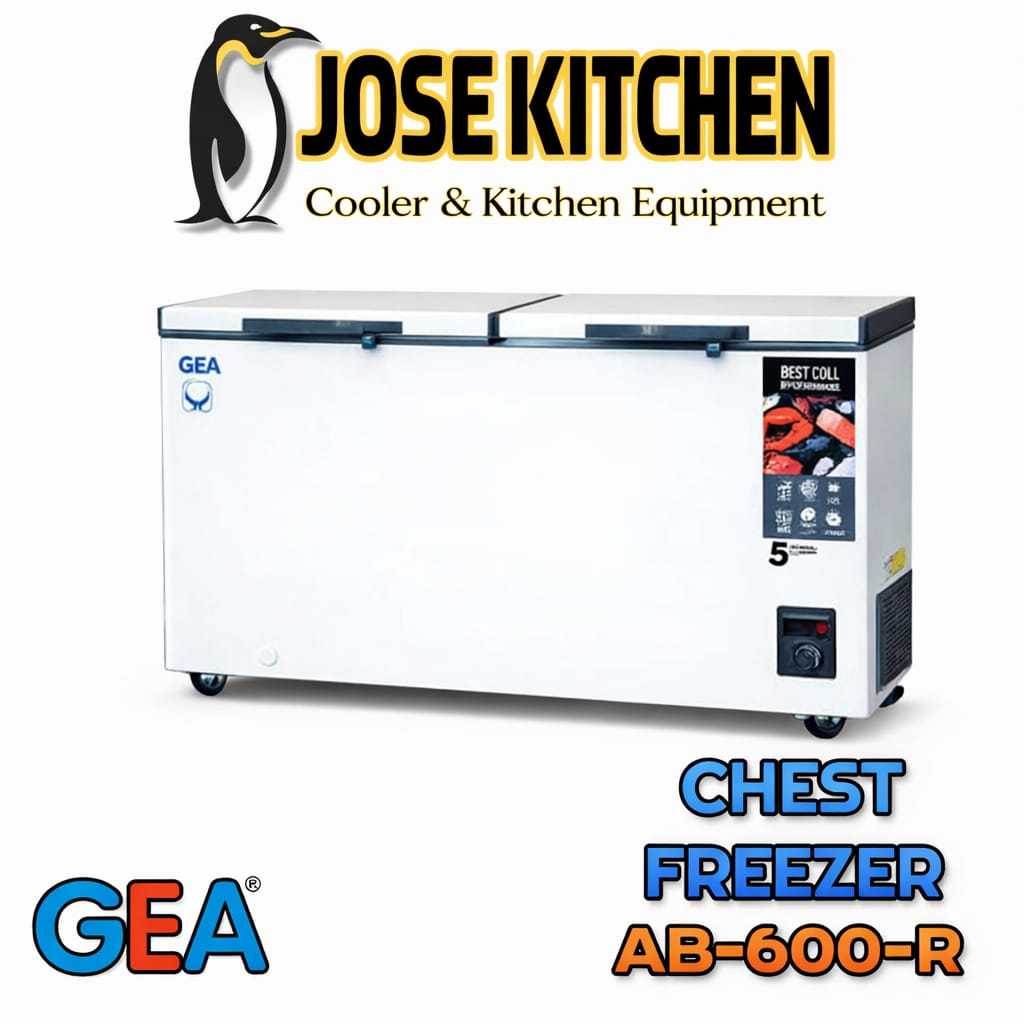 GEA Chest Freezer AB-600-R / AB600R / AB 600R Freezer
