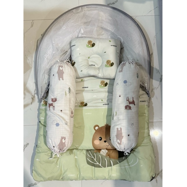PRELOVED Omiland Kasur Bayi Lipat Kelambu Kondisi Bagus