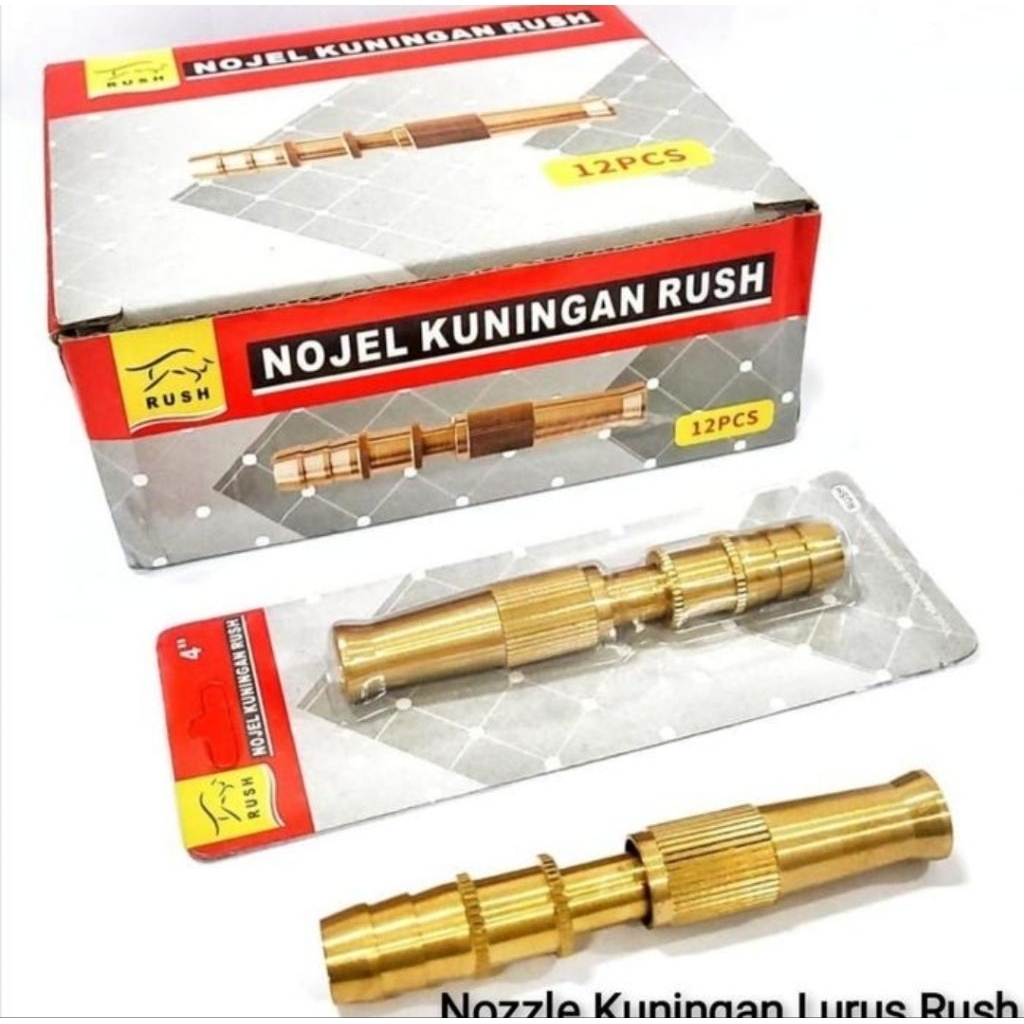 Semprotan Air Lurus Kuningan / Semprotan Air Putar Kunjngan / Nozzle Kuningan Lurus