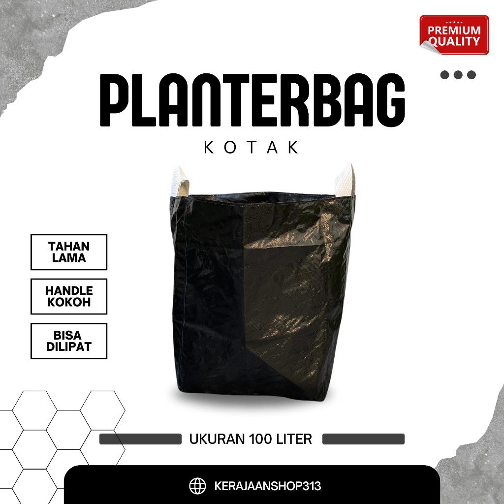Planter bag 100 liter hitam
