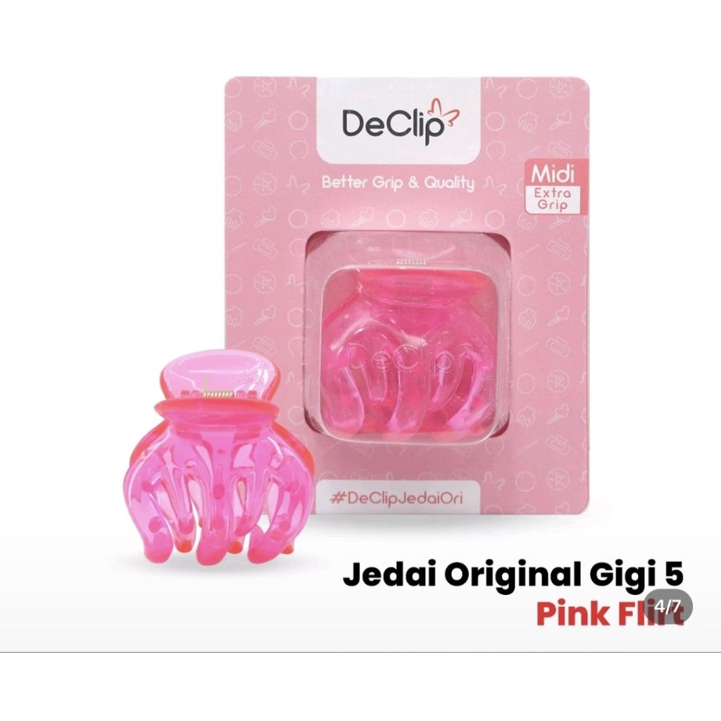 declip jedai rambut original gigi 5