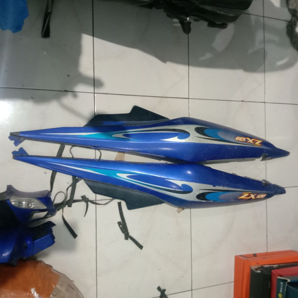 cover body belakang Kawasaki ZX 130