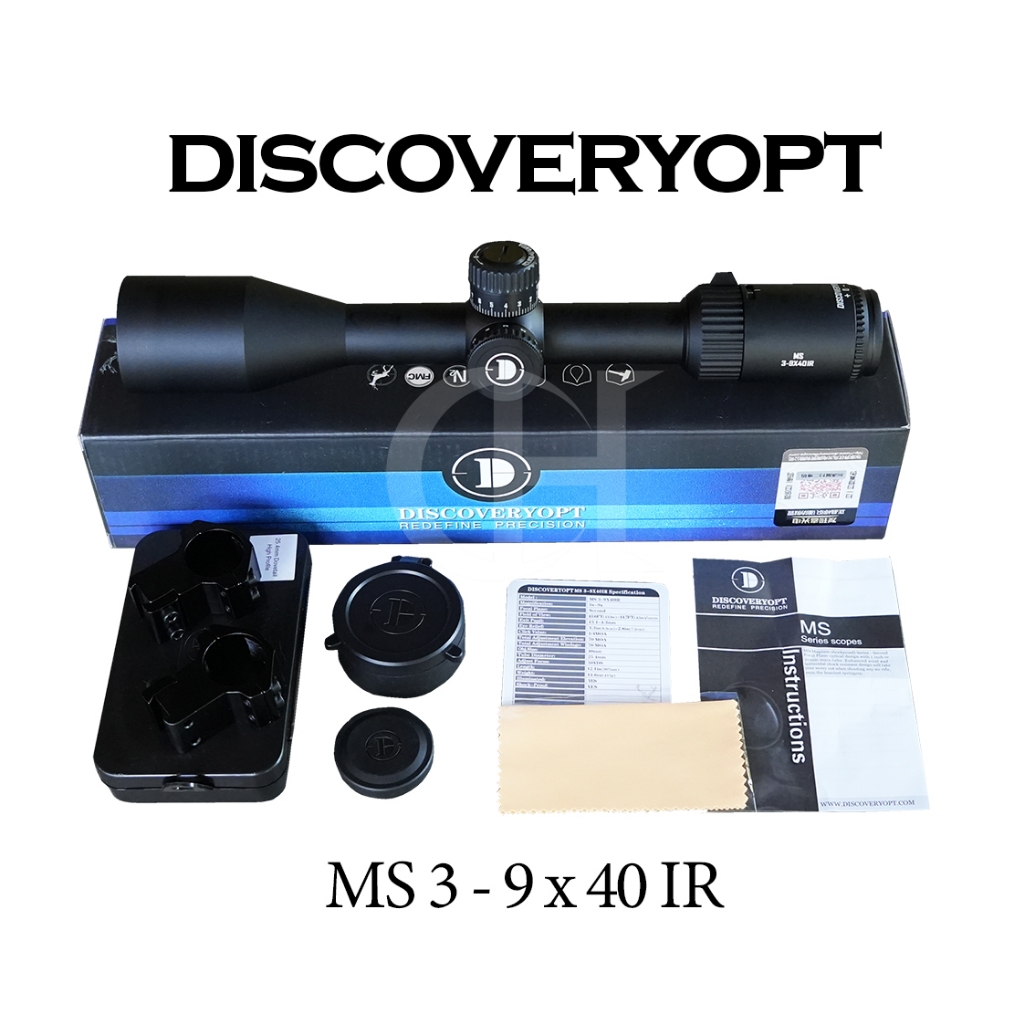 Teleskop Discovery MS 3-9x40 IR / Telescope Discovery MS 3-9x40 IR (Dengan Lampu Reticle)