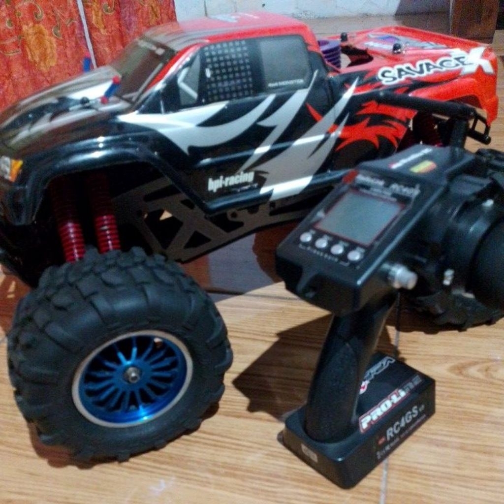 HPI Savege X.nitro monster truk skala 1/8