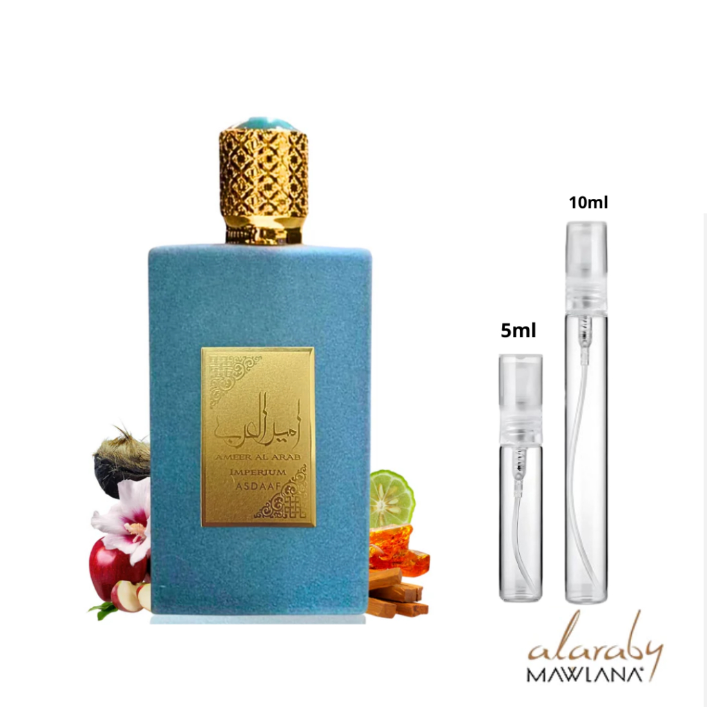 Decant Tester Parfum Lattafa Ameer Al Arab Imperium 5 ml 10 ml