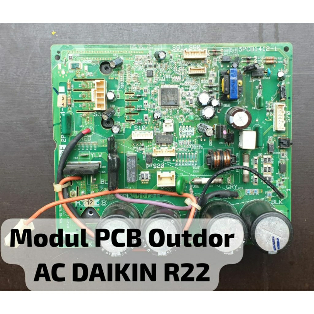 Modul PCB Outdor AC DAIKIN R22 Bekas