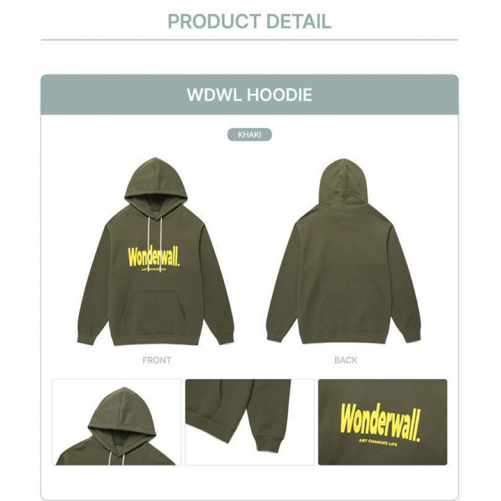 [PO] HOODIE WONDERWALL X TREASURE