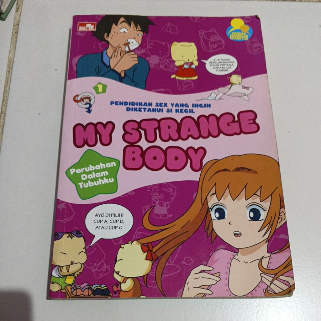 Buku my strange body perubahan dalam tubuhku