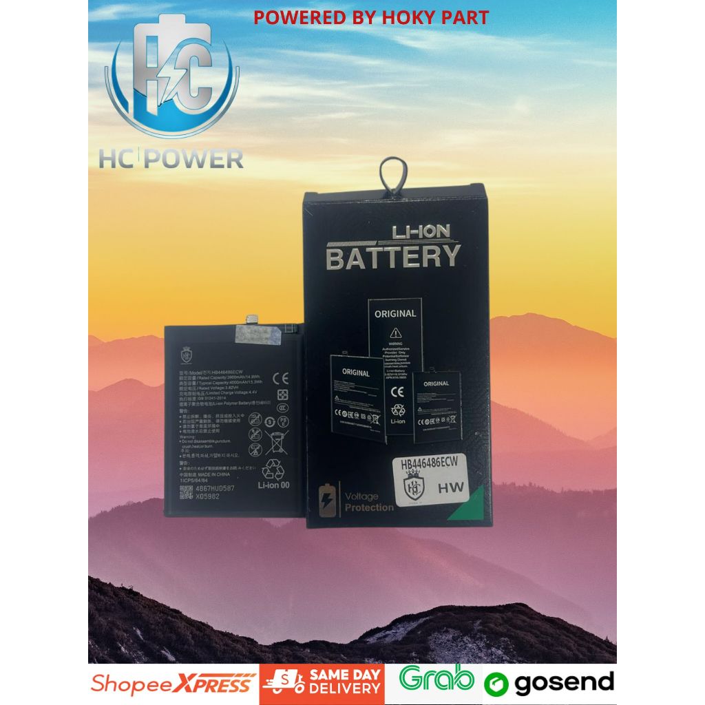 BATERAI HUAWEI H-B446486ECW/HB446486ECW Honor 9X/HUAWEI Y9 Prime 2019/HUAWEI Y9P/HUAWEI P Smart Pro/