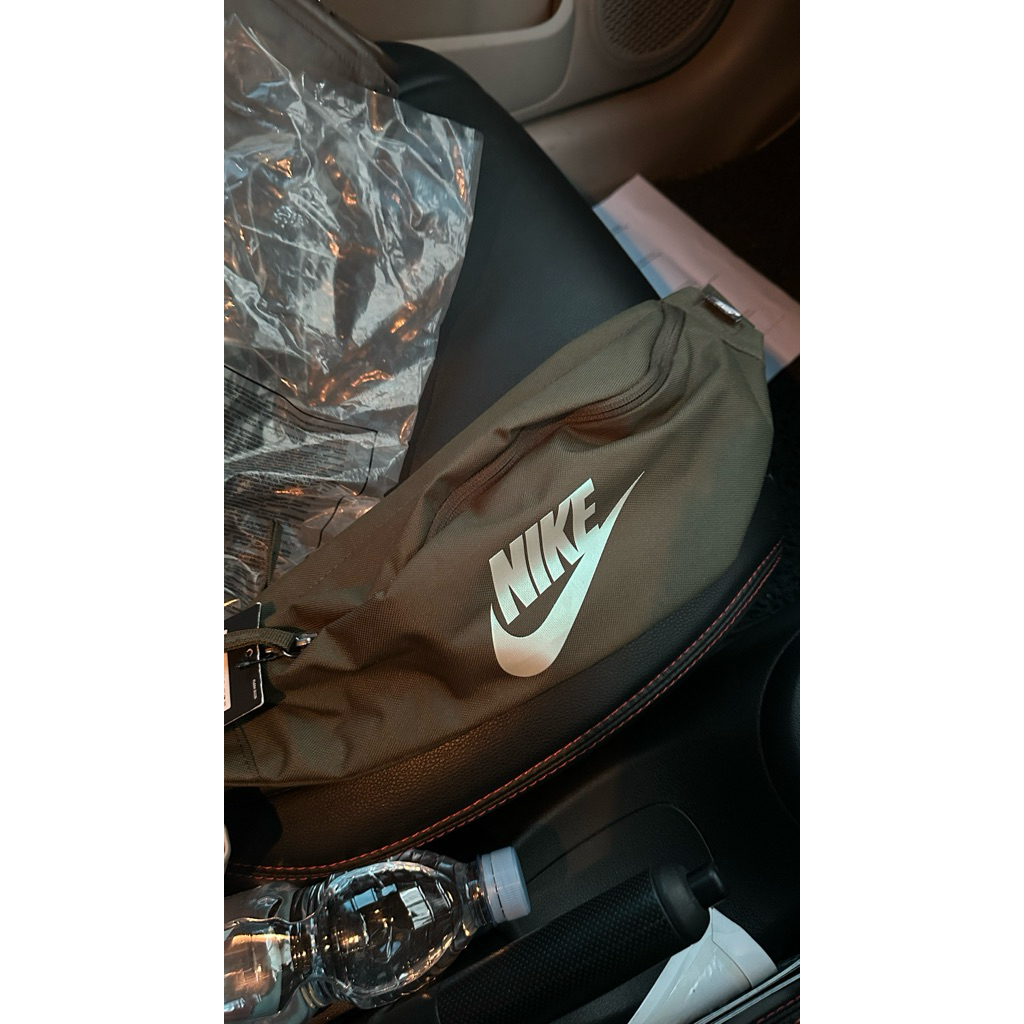 NIKE HERITAGE UNISEX WAIST BAG MEDIUM OLIVE