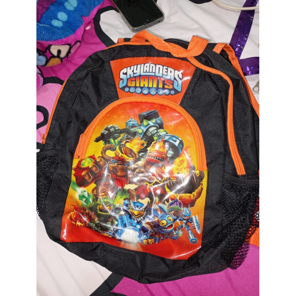 tas anak laki tk skylanders giant