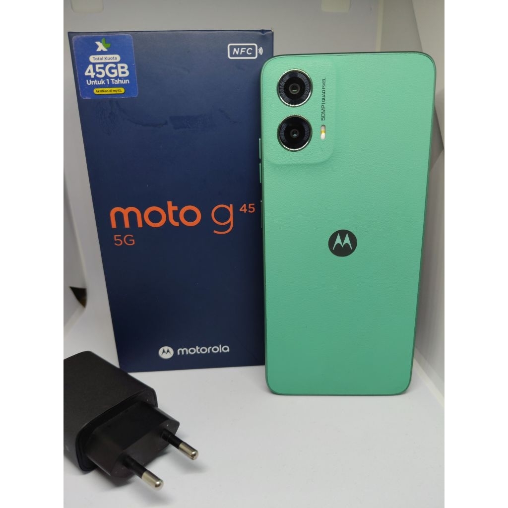 Motorola G45 5G 8/256GB - Green ( Bekas/Second )