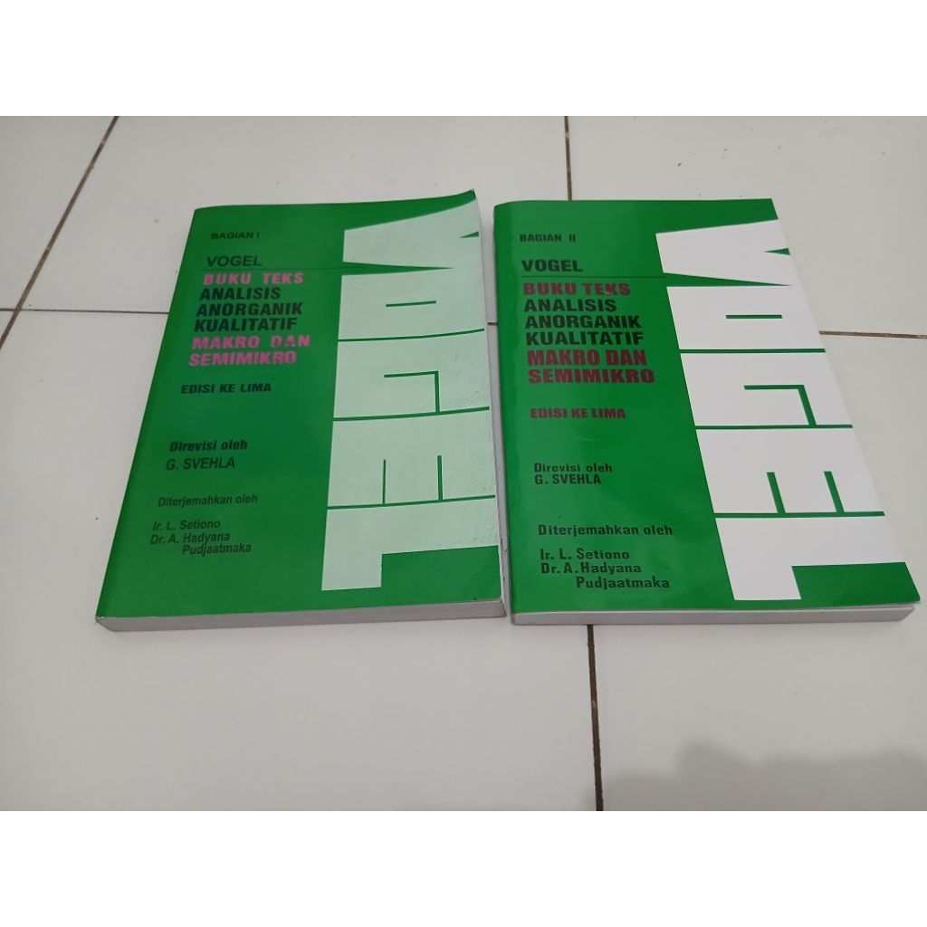 Buku Paket Vogel Bagian 1 dan Bagian 2