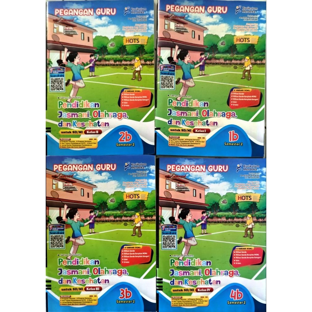 Lks Putra Nugraha Pegangan Guru PJOK Kelas 1,2,3,4,5 Semester 2