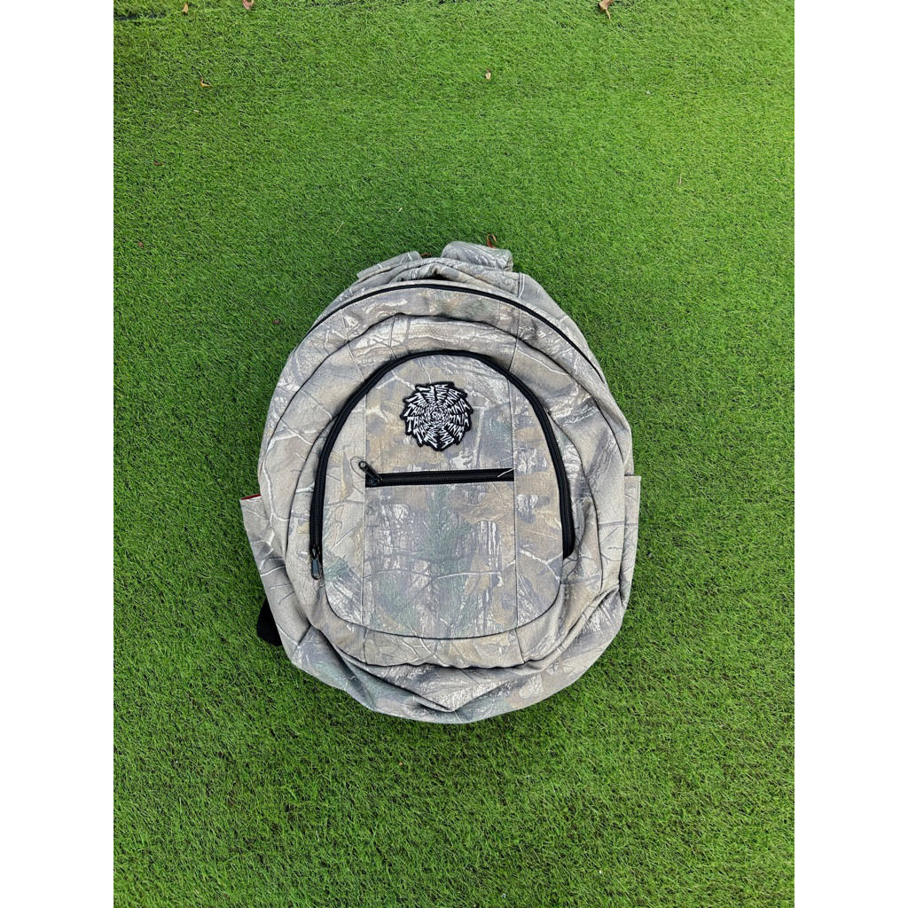 Backpack Nivienne Camo Grey Thanksinsomnia