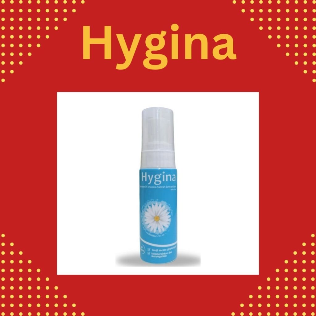 PROMO Hygina foam pembersih area kewanitaan