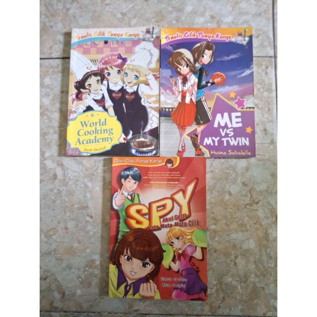 PRELOVED Novel Anak Bekas KKPK CCPK PCPK Murah