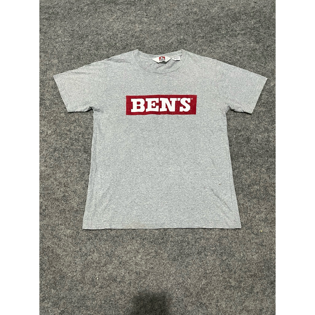 kaos pria ben davis grey original preloved