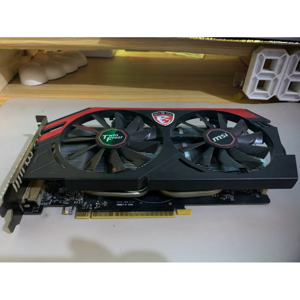 VGA GTX 750 TI NO PIN POWER MSI